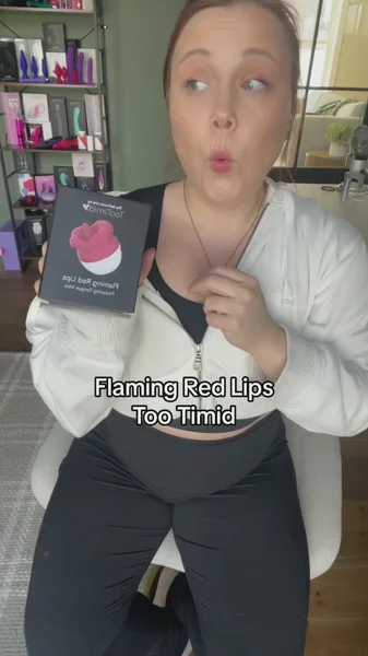 Flaming Red Lips Self-Motion Flickering Tongue Clit Stimulator — image 8 of 10