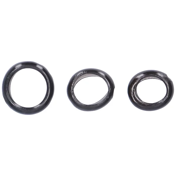 Wide and Stretchy Cock Rings - Set of 3 — image 5 of 6