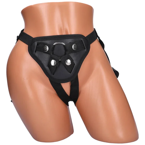 Strap On Harness with Silicone & Metal O-Rings — image 5 of 8