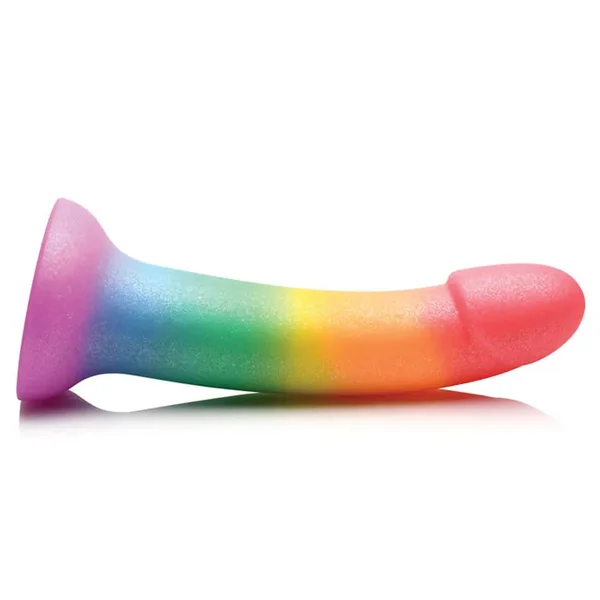 Simply Sweet 6.5-Inch Phallic Rainbow Dildo — image 5 of 5