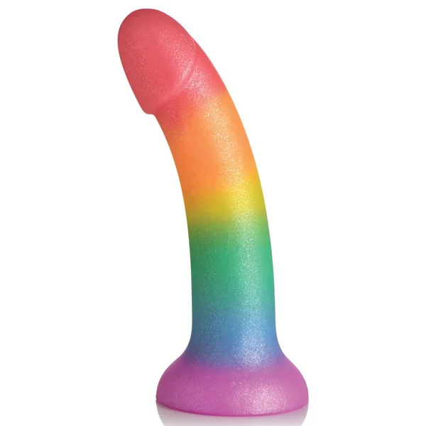 Simply Sweet 6.5-Inch Phallic Rainbow Dildo — image 3 of 5
