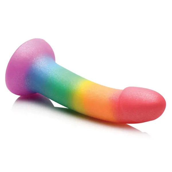 Simply Sweet 6.5-Inch Phallic Rainbow Dildo — image 4 of 5