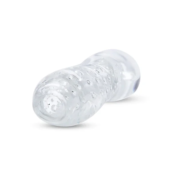 Zolo Gripz Wavy Squeezable Clear Stroker — image 3 of 5