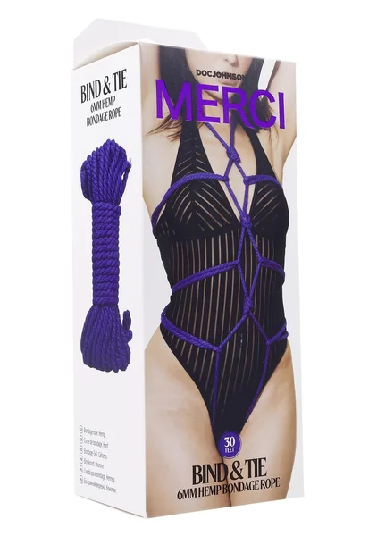 Merci - Bind and Tie - 6mm Hemp Bondage Rope — image 12 of 13