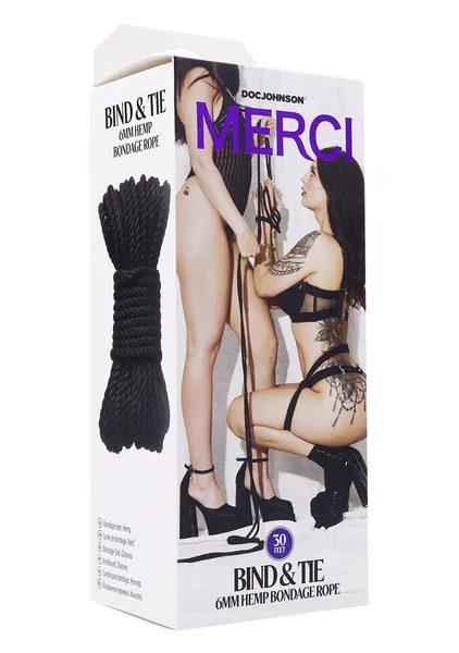 Merci - Bind and Tie - 6mm Hemp Bondage Rope — image 8 of 13