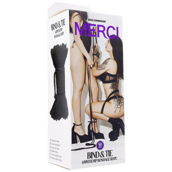Merci - Bind and Tie - 6mm Hemp Bondage Rope — image 10 of 13