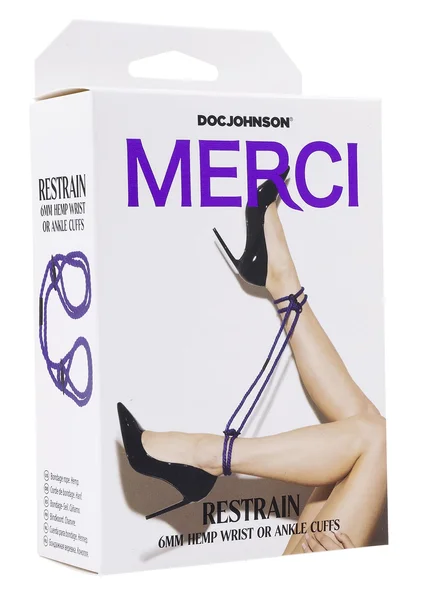 Merci - Restrain - 6mm Hemp Wrist or Ankle Cuffs — image 21 of 21