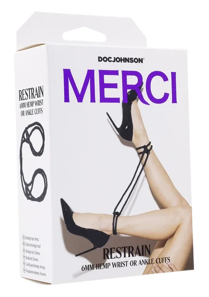 Merci - Restrain - 6mm Hemp Wrist or Ankle Cuffs — image 16 of 21