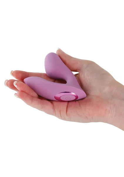 Desire Demure Dual Motor Rechargeable Silicone Wearable Dual Stimulation Vibrator - Lavender — image 12 of 15