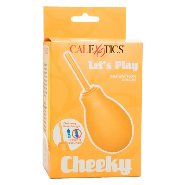Cheeky One Way Flow Douche Anal Cleansing Tool By CalExotics - Orange — image 17 of 21