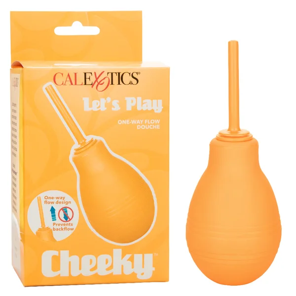 Cheeky One Way Flow Douche Anal Cleansing Tool By CalExotics - Orange — image 21 of 21