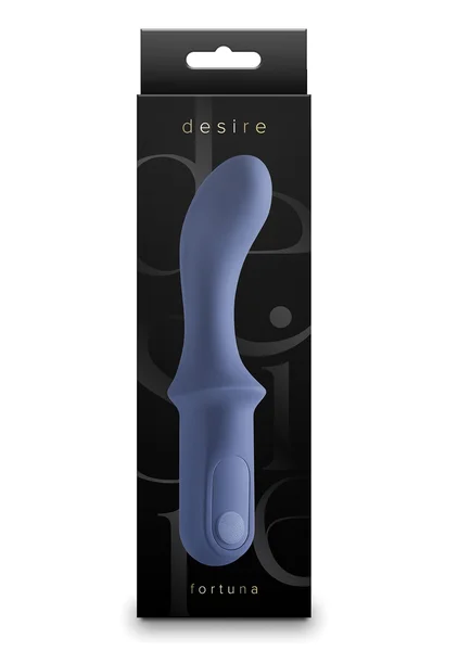 Desire Fortuna Rechargeable Silicone G-Spot Vibrator - Smoke — image 14 of 15