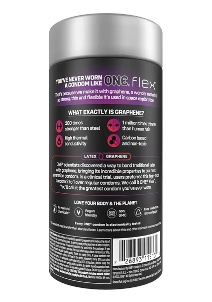 ONE Flex Graphene Condoms - 10 Pack — image 6 of 6