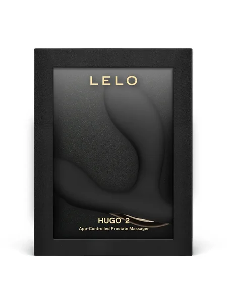 LELO HUGO 2 Rechargeable Waterproof Silicone App Controlled Prostate Massager - Black — image 8 of 13