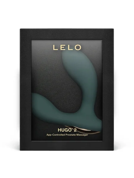 LELO HUGO 2 Rechargeable Waterproof Silicone App Controlled Prostate Massager - Black — image 12 of 13