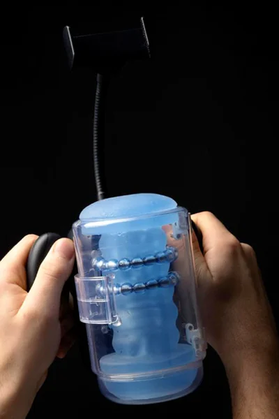 Blowcast Wingman Plus 6.3" Automatic Thrusting & Massaging Masturbator — image 12 of 12