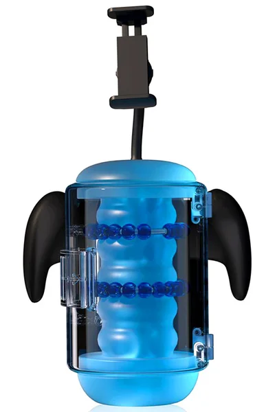 Blowcast Wingman Plus 6.3" Automatic Thrusting & Massaging Masturbator — image 7 of 12