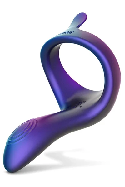 Hueman Solar 4.4" Vibrating Strap On Cock Ring — image 8 of 12