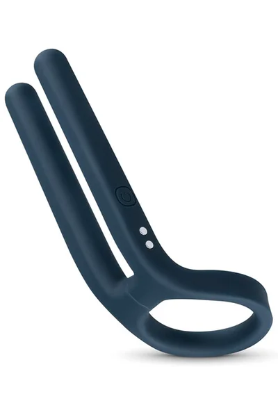 Boners 3.7" Vibrating Cock Ring with Ball Stimulators