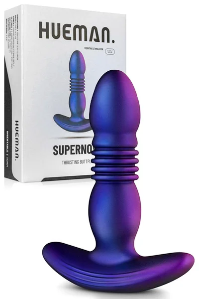Hueman Supernova 5.4" Thrusting Butt Plug — image 7 of 12