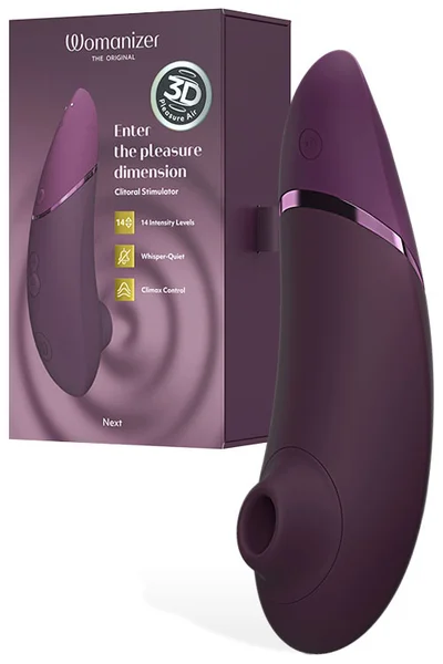 Womanizer Next 7.6" 3D Pleasure Air Clitoral Stimulator with Autopilot & Smart Silence — image 9 of 12