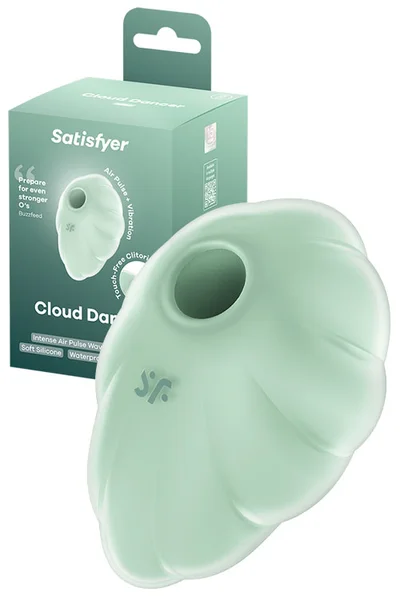 Satisfyer Cloud Dancer 3.5" Vibrating Air Pulse Clitoral Stimulator — image 17 of 24