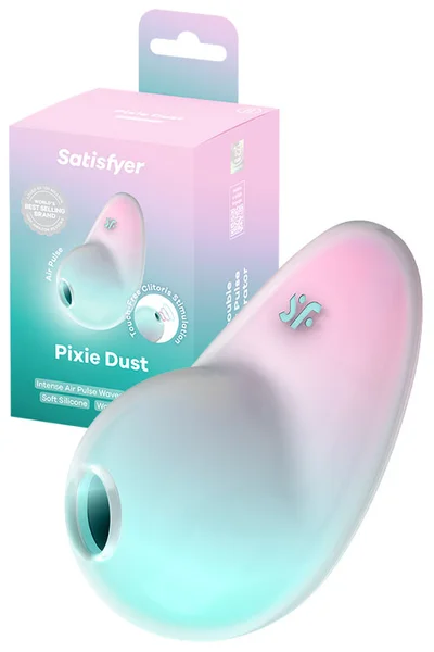Satisfyer Pixie Dust 3.7" Vibrating Air Pulse Clitoral Stimulator — image 16 of 24