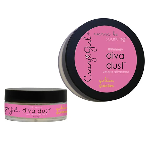 Crazy Girl Diva Dust Gold .5 Oz — image 2 of 2