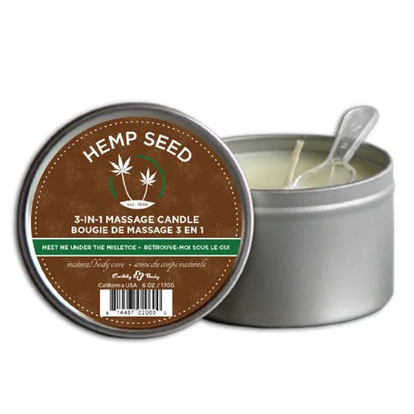 Earthly Body Massage Candle Meet Me Under the 6oz — image 2 of 2