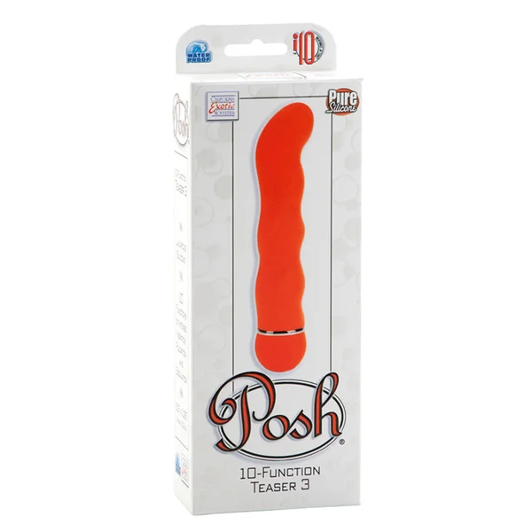 California Exotic Posh  10-Function Teaser 3 - Orange — image 4 of 4