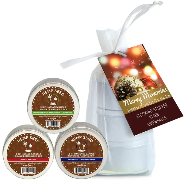 Earthly Body 2016 Holiday Candle Trio — image 2 of 2