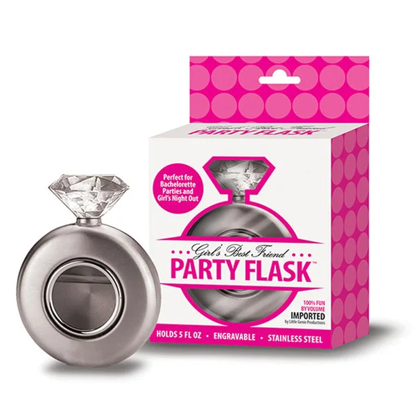 Girls Best Friend Party Flask — image 2 of 2