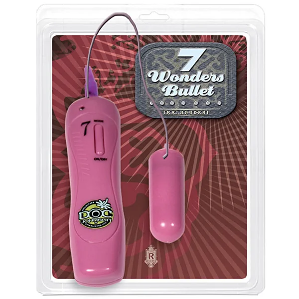 Doc Johnson DJ Reserve 7 Wonders Bullet (Purple) — image 2 of 2