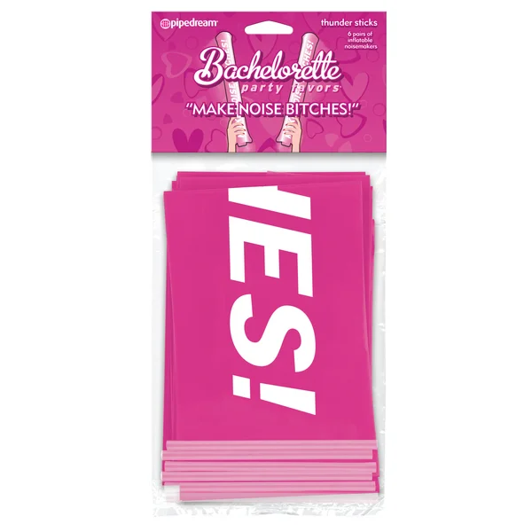 Pipe Dreams Bachelorette Party Favors Thunder Sticks — image 3 of 4