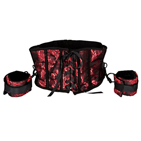 California Exotic Scandal Corset with Cuffs — image 3 of 4