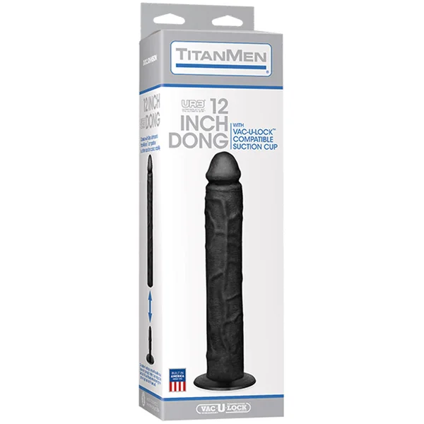Titanmen - Ur3 - The 12 inch Dong inch Suction Cup Black — image 4 of 4