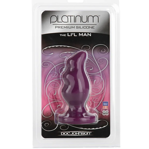 Doc Johnson Platinum - The LiL Man Purple — image 4 of 4