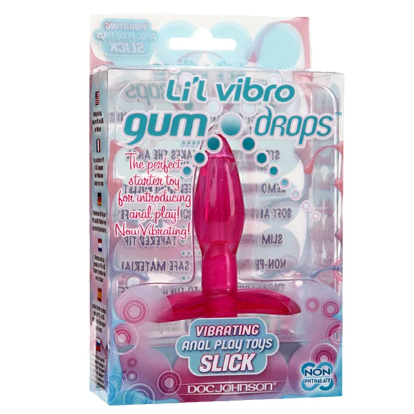 Doc Johnson Lil Vibro Gum Drops Slick Bubble Gum — image 2 of 2