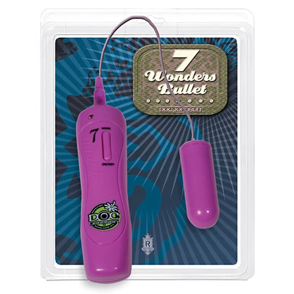 Doc Johnson DJ Reserve 7 Wonders Bullet (Wine) — image 2 of 2