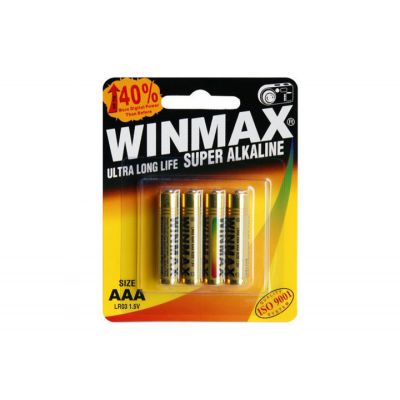 Winmax AAA Super Alkaline Batteries BP 4