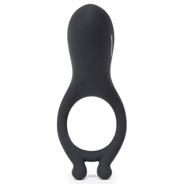 Vibrating Rechargeable Cock Ring by Optimale Black