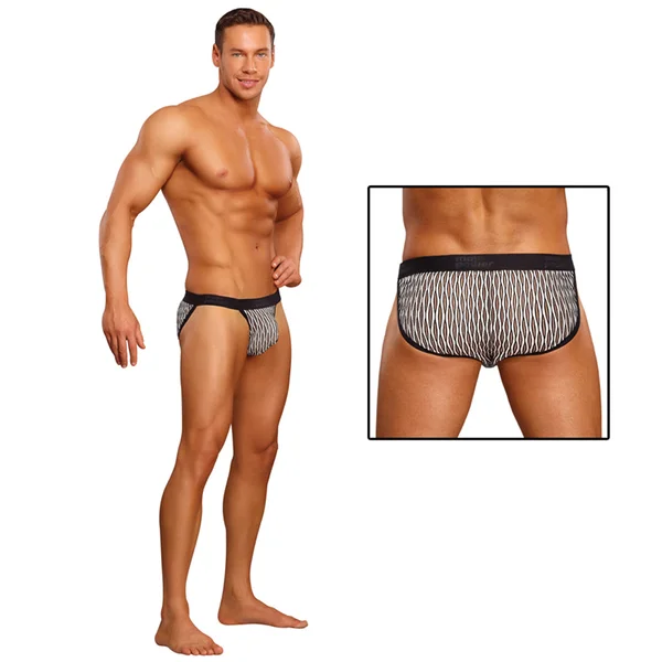 Male Power Wave Mustang Bikini Black Small — image 2 of 2