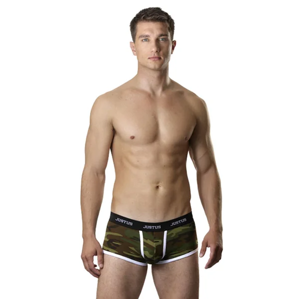 JB Fitted Trunk Green Camo with White Stch M — image 2 of 2