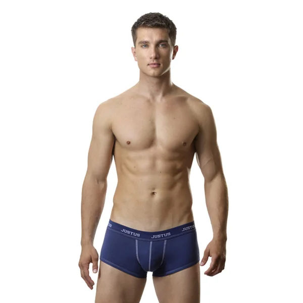JB Fitted Trunk Blue with White Stitch M — image 2 of 2