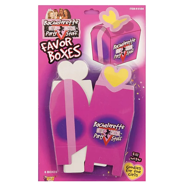 Bachelorette Favor Boxes (6) — image 2 of 2