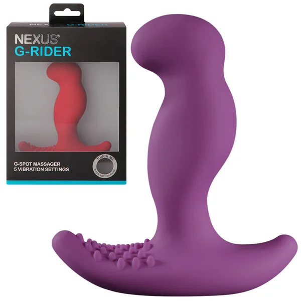 Nexus GRIDER Unisex Vibrator - Purple — image 2 of 2