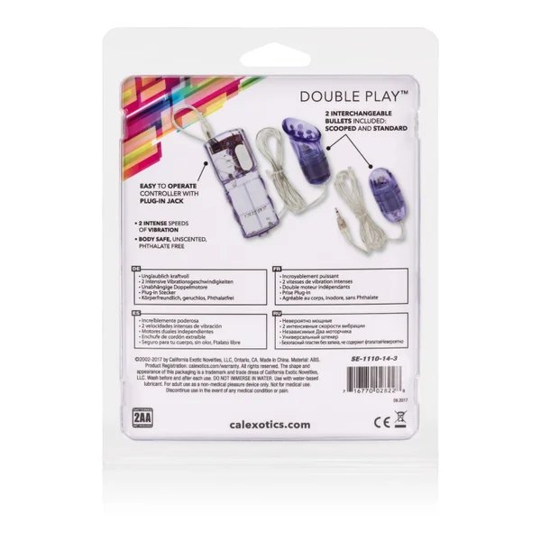 Double Play Vibrating Egg And Clitoral Stimulator — image 13 of 18
