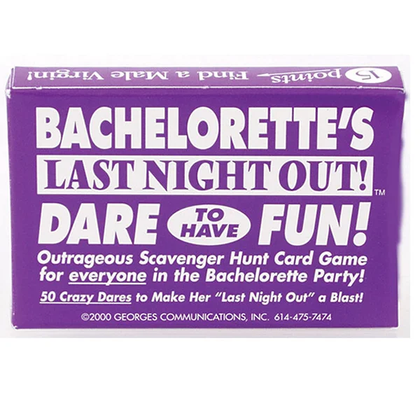 Bachelorette Dare To Have Fun Game Cards — image 2 of 2
