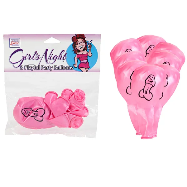 California Exotic Girl's Night Playful Party Balloons — image 2 of 2
