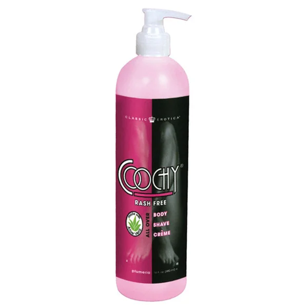 Coochy Shave Cream Plumeria 16oz. — image 2 of 2